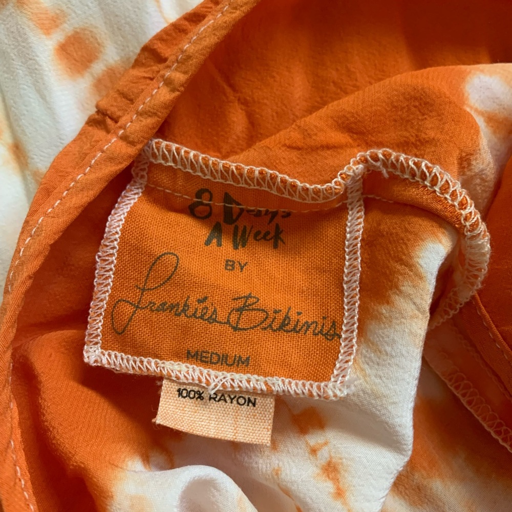 Frankie’s Bikinis Maxi Dress sz Medium - Picture 7 of 7